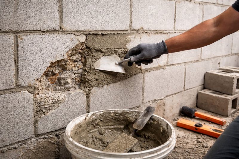 Block Wall Repair in Easley, SC