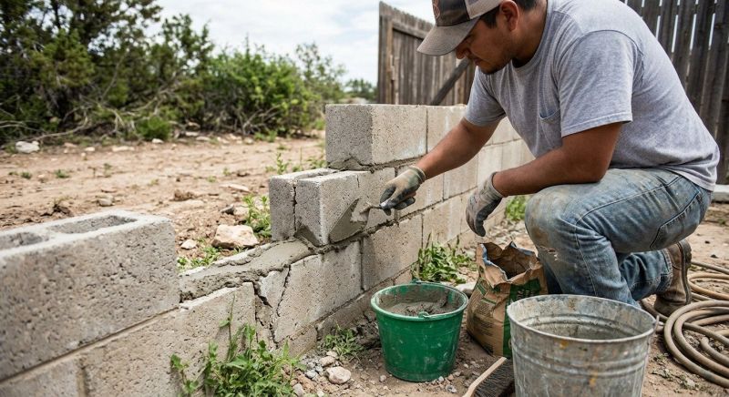 Block Wall Repair in Iva, SC