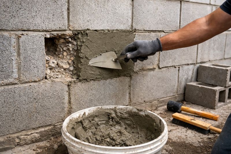 Block Wall Repair in Starr, SC