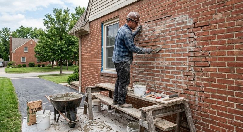 Brick Flatwork Repair in Honea Path, SC
