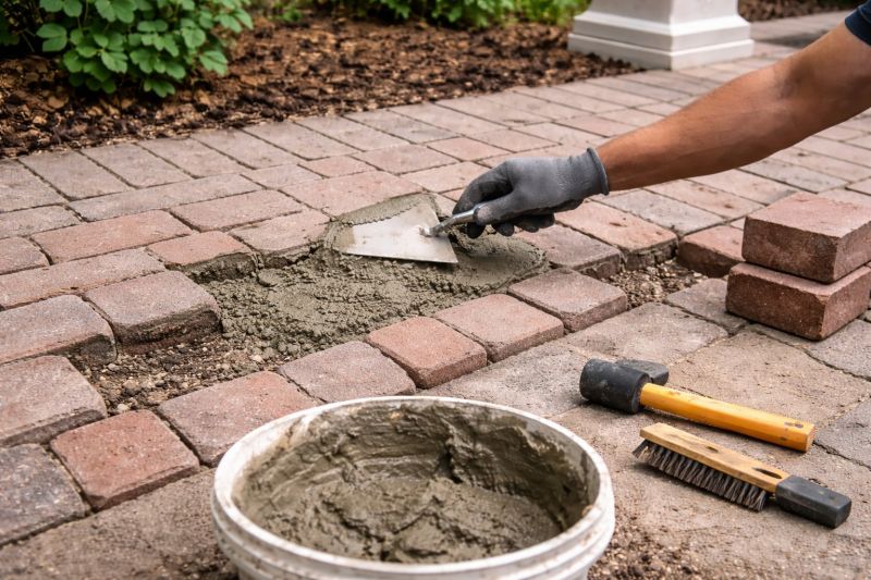 Brick Flatwork Repair in Anderson, SC