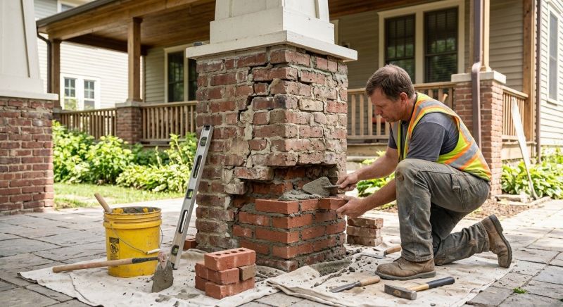 Brick Restoration in Townville, SC