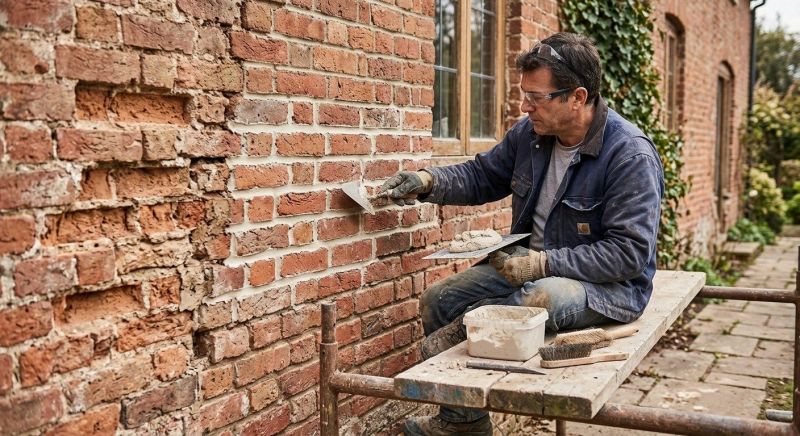 Brick Stairs Repair in Hartwell, GA