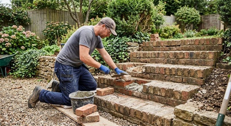Brick Stairs Repair in Iva, SC
