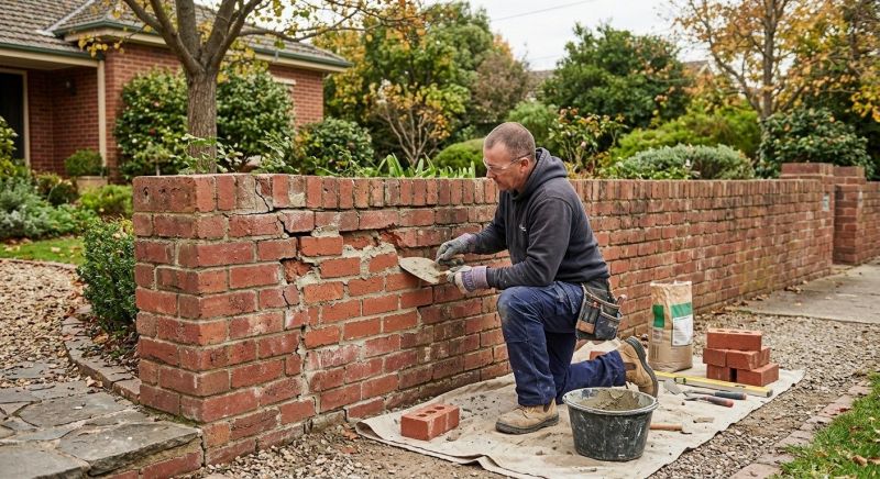 Brick Wall Repair in Oconee County, SC