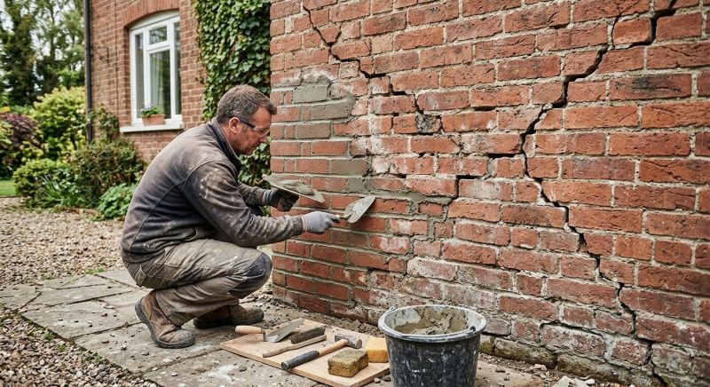 Brick Wall Repair in Pickens County, SC
