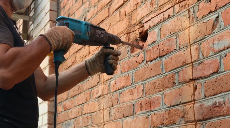 Brick Wall Repair in Pickens County, SC