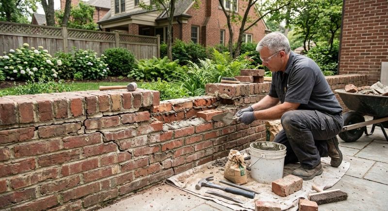 Masonry Wall Repair in Anderson, SC