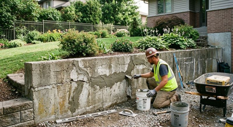 Retaining Wall Repair in Pendleton, SC