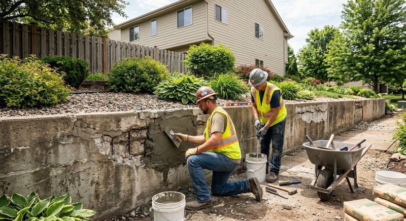 Retaining Wall Repair in Seneca, SC