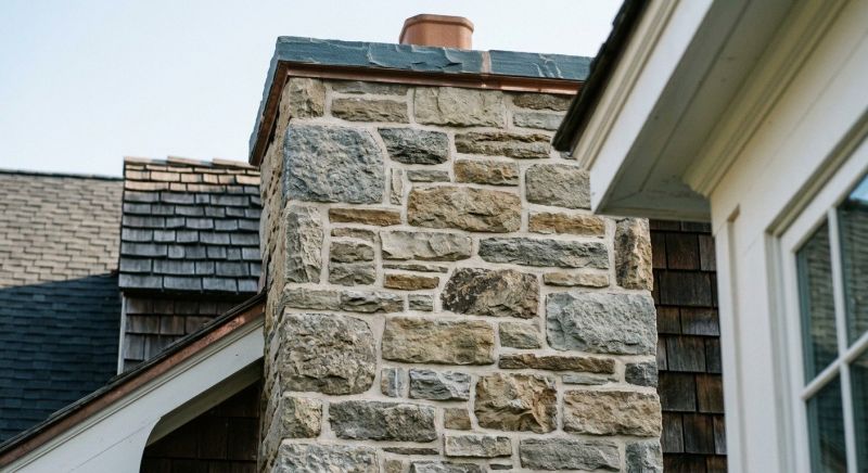 Stone Chimney Installation in Anderson, SC