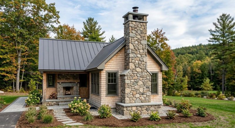 Stone Chimney Installation in Pickens County, SC