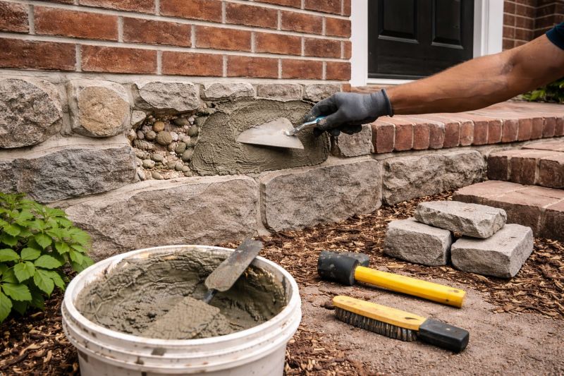 Stonework Repair in Starr, SC
